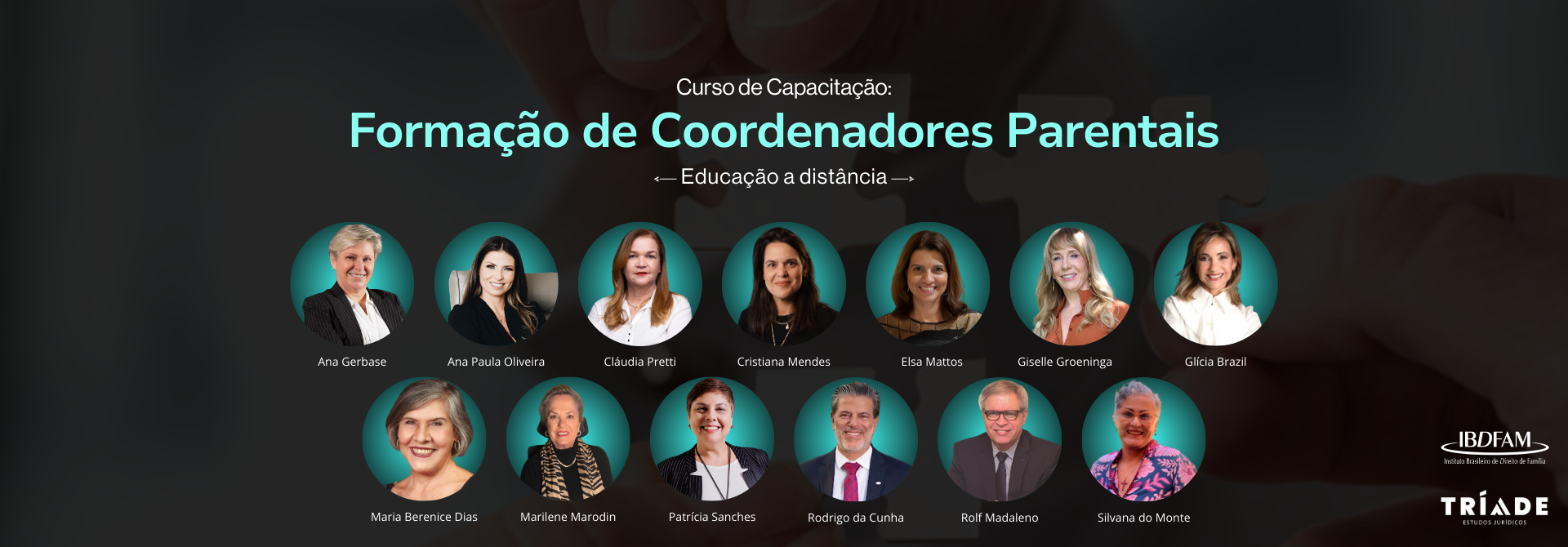 CURSO DE CAPACITAÇÃO:  FORMAÇÃO DE COORDENADORES PARENTAIS - BLACK
