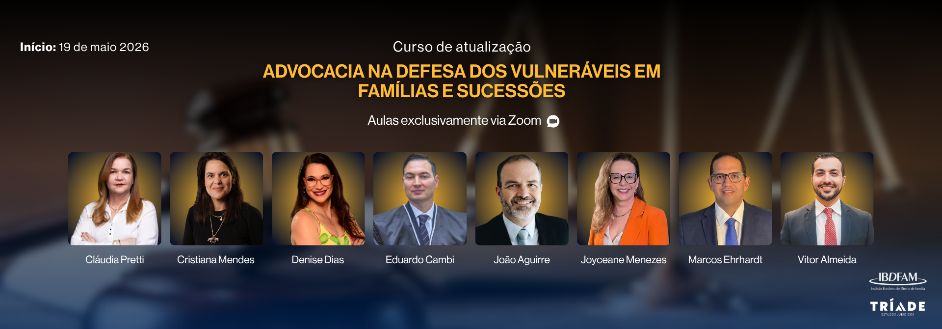 2026 - CURSO DE ATUALIZAÇÃO - ADVOCACIA NA DEFESA DOS VULNERÁVEIS EM FAMÍLIAS E SUCESSÕES